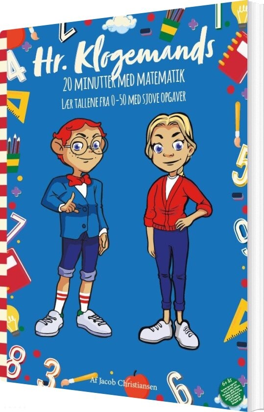 Hr. Klogemands 20 Minutter Med Matematik - Jacob Christiansen - Bog