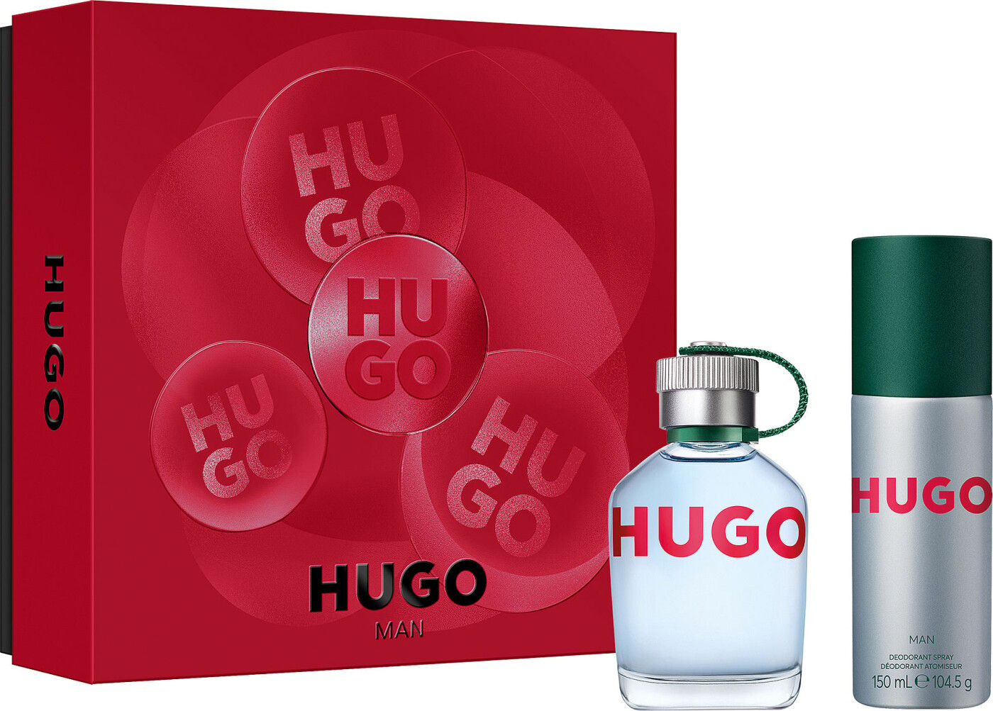 Hugo Boss - Xmas Hugo Man Edt 75 Ml + Deo Spray 150ml billede