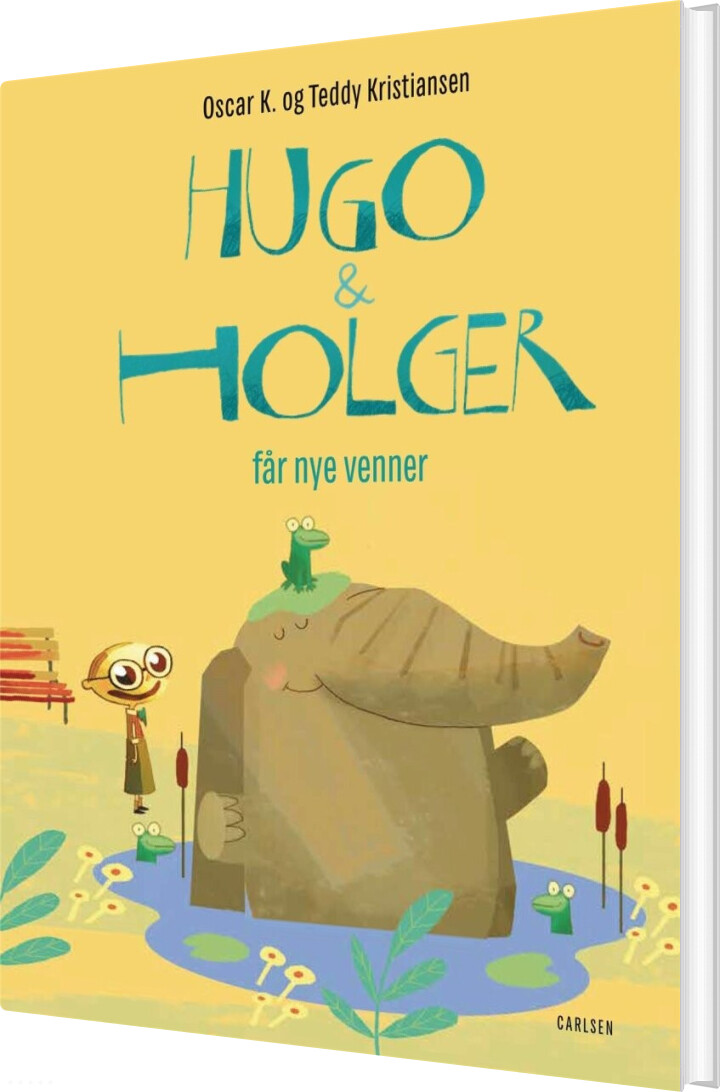 Hugo & Holger Får Nye Venner - Oscar K - Bog