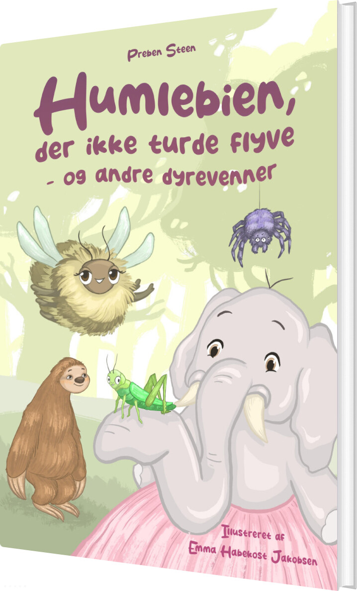 Billede af Humlebien, Der Ikke Turde Flyve - Og Andre Dyrevenner - Preben Steen - Bog