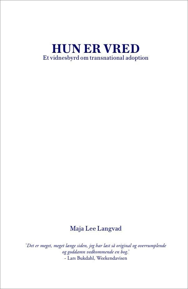 Billede af Hun Er Vred - Maja Lee Langvad - Bog