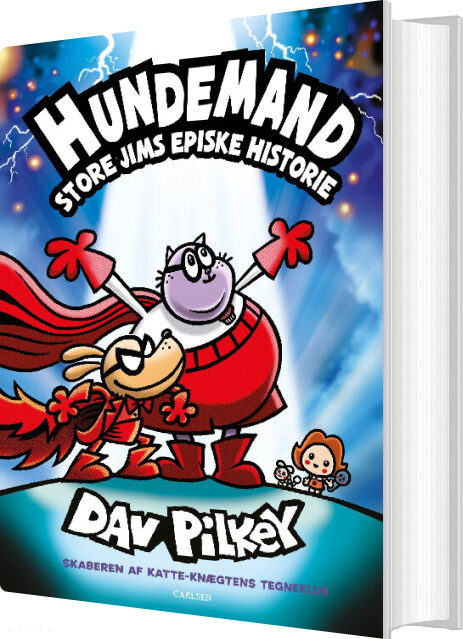 Hundemand 13 - Store Jims Episke Historie - Dav Pilkey - Bog