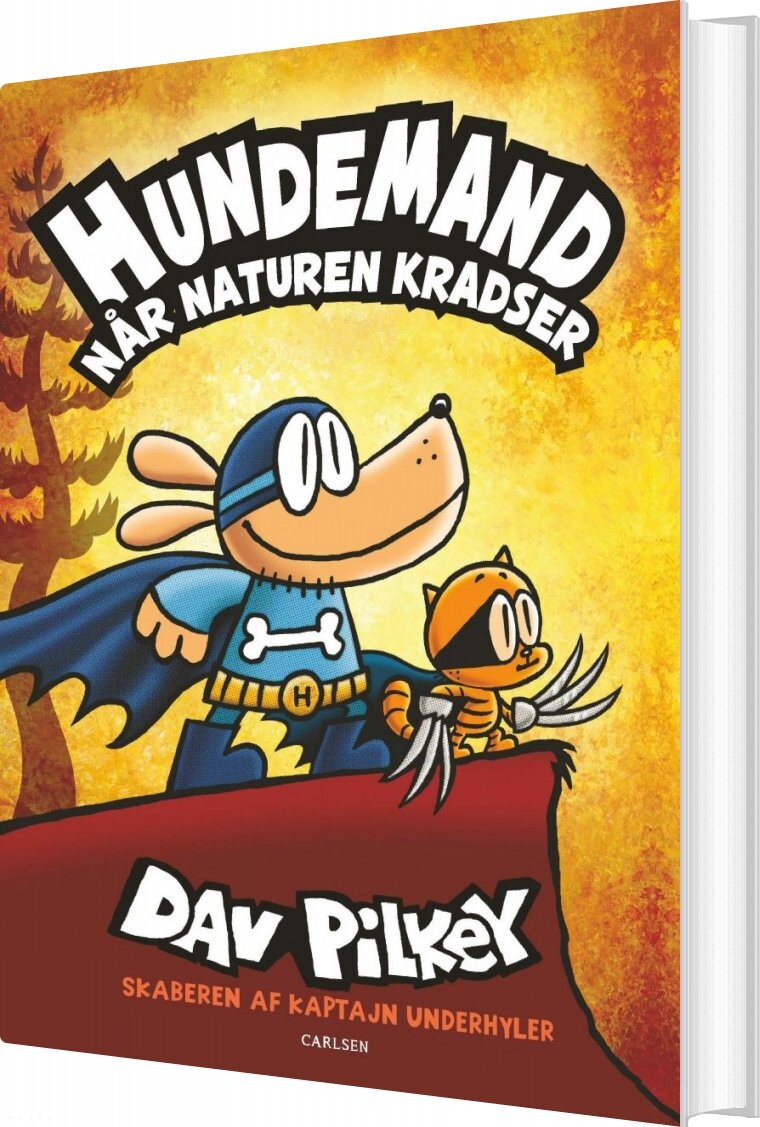 Hundemand 6 - Når Naturen Kradser - Dav Pilkey - Bog