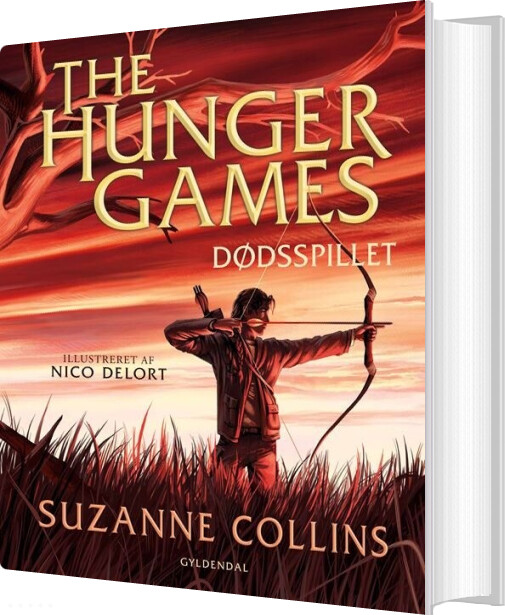 Billede af Hunger Games 1 - Dødsspillet - Illustreret - Suzanne Collins - Bog
