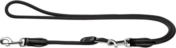 Hunter - Freestyle Hundesnor - 200 Cm - Sort