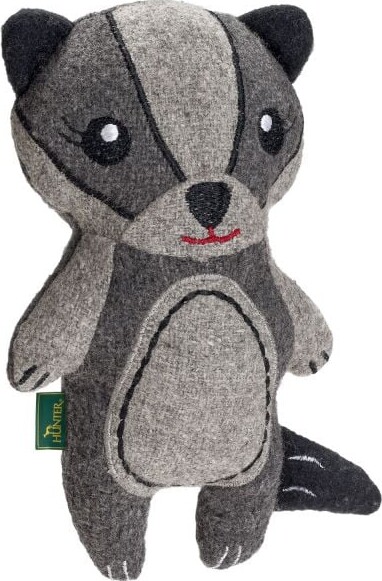 Hunter - Grævling Bamse Hundelegetøj - 20 Cm