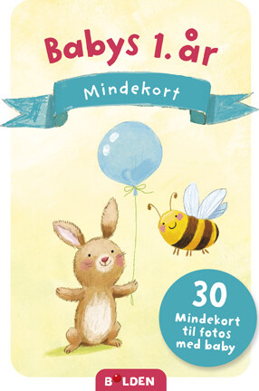 Billede af Babys Første år - Mindekort - Diverse - Bog hos Gucca.dk