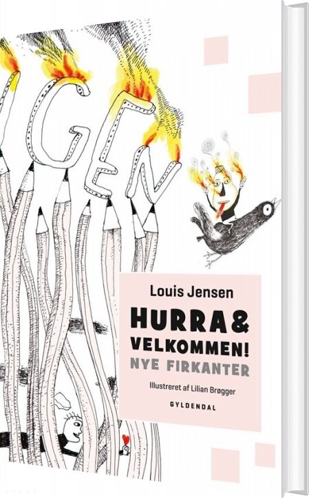 Billede af Hurra & Velkommen! Nye Firkanter - Louis Jensen - Bog
