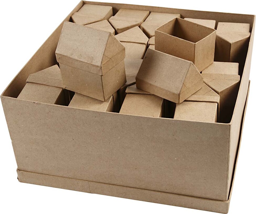 Huse - H 10,5 Cm - Str. 6x8,5 Cm - 40 Stk. billede