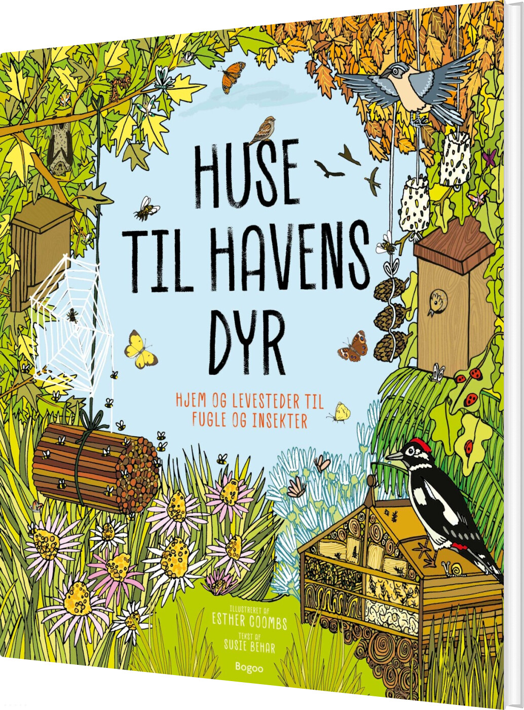 Huse Til Havens Dyr - Susie Behar - Bog