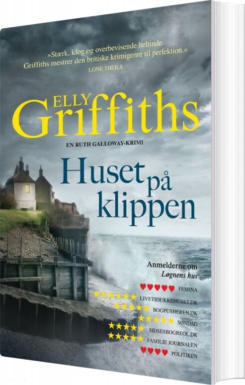 Huset På Klippen - Ruth Galloway Serien Nr. 3 - Elly Griffiths - Bog