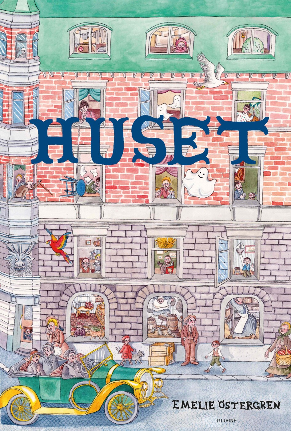 Huset - Emelie östergren - Bog