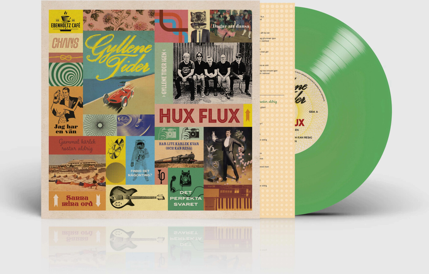 Gyllene Tider - Hux Flux (green Edition) - Vinyl Lp