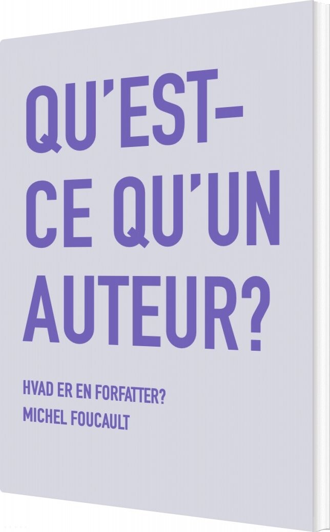 Billede af Hvad Er En Forfatter? - Michel Foucault - Bog