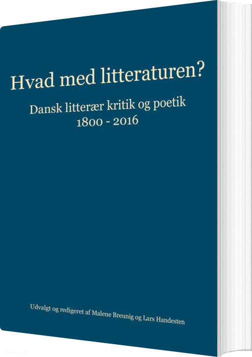 Hvad Med Litteraturen? - Bog