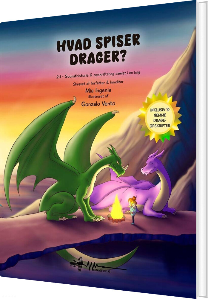 Hvad Spiser Drager? - Mia Ingenia - Bog