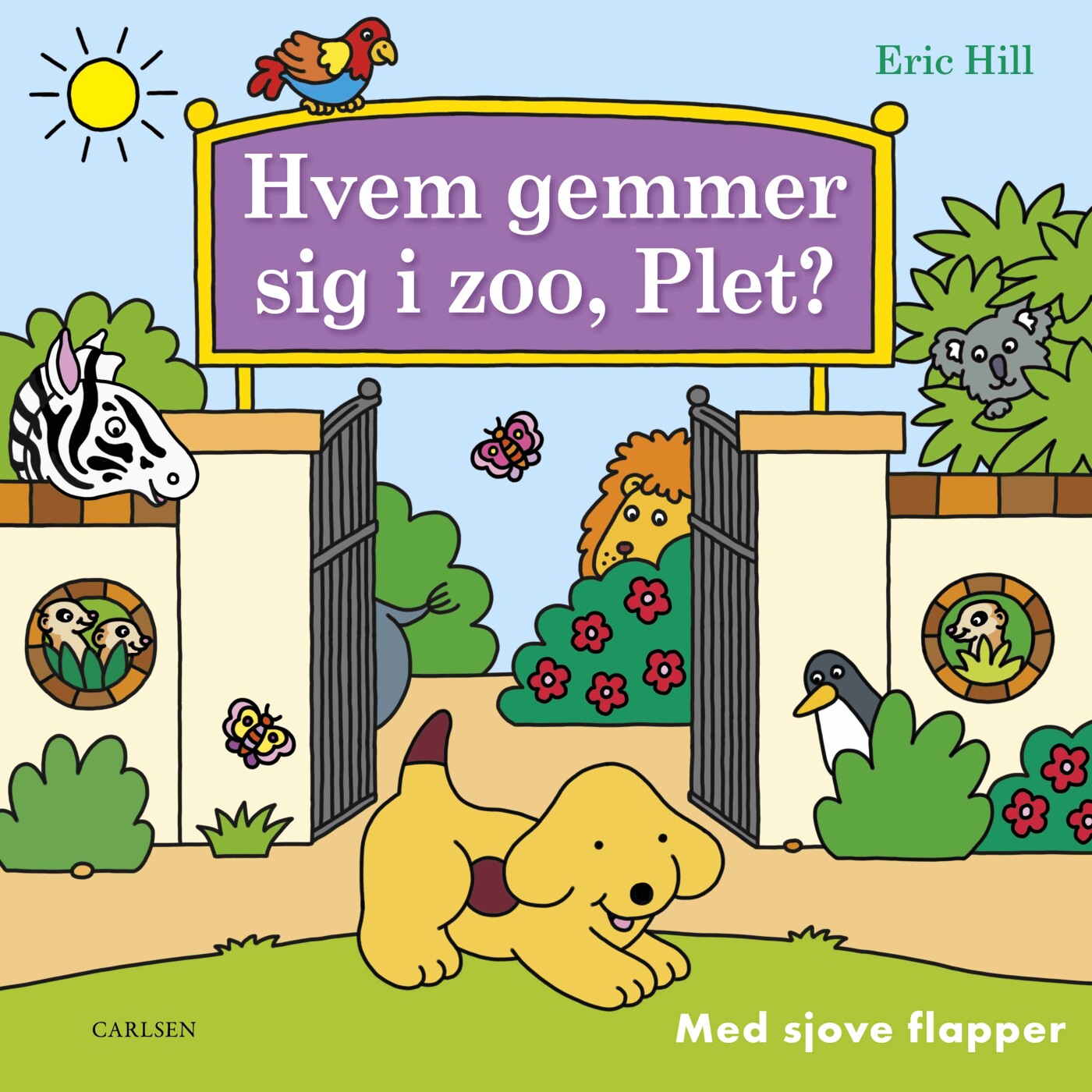 Hvem Gemmer Sig I Zoo, Plet? - Eric Hill - Bog