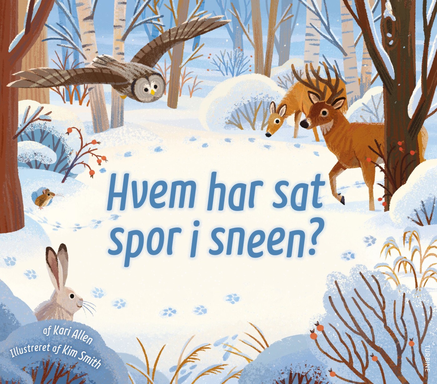 Billede af Hvem Har Sat Spor I Sneen? - Kari Allen - Bog