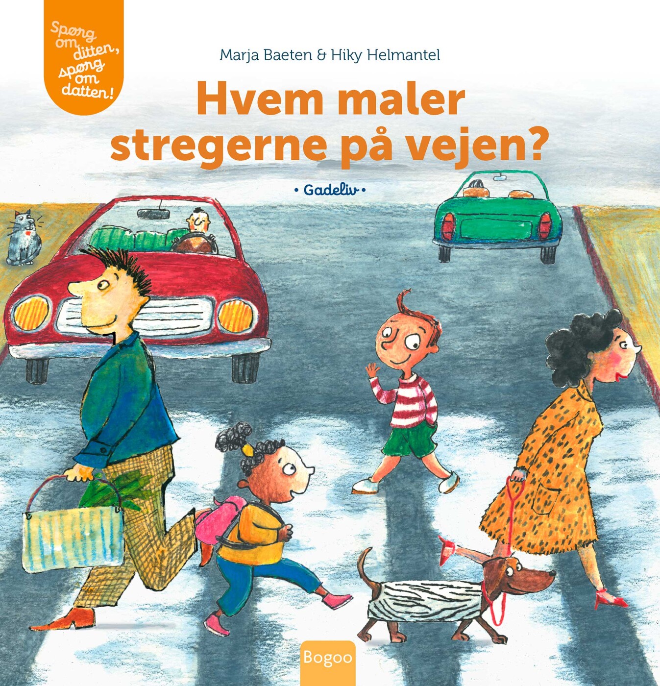 Billede af Hvem Maler Stregerne På Vejen? - Marja Baeten - Bog hos Gucca.dk