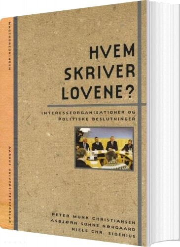 Billede af Hvem Skriver Lovene? - Peter Munk Christiansen - Bog