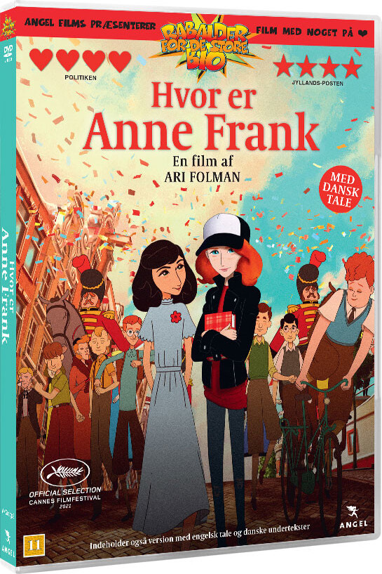 Hvor Er Anne Frank / Where Is Anne Frank - DVD - Film