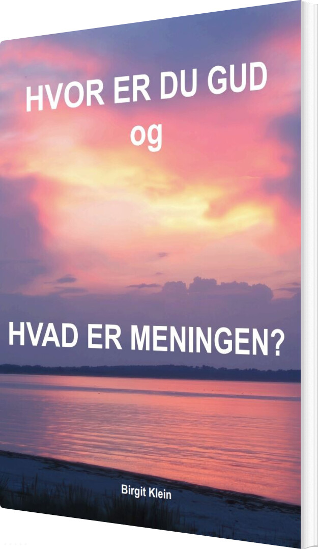Billede af Hvor Er Du Gud Og Hvad Er Meningen? - Birgit Klein - Bog