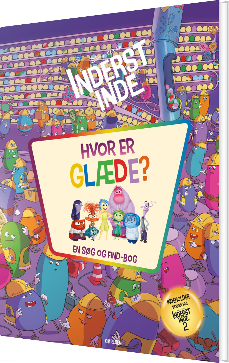 Hvor Er Glæde? En Søg Og Find-bog - Bog