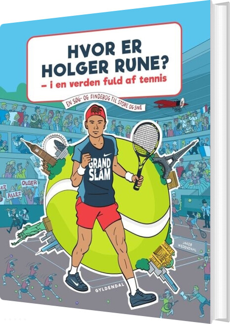 Billede af Hvor Er Holger Rune? - I En Verden Fuld Af Tennis - Holger Rune - Bog