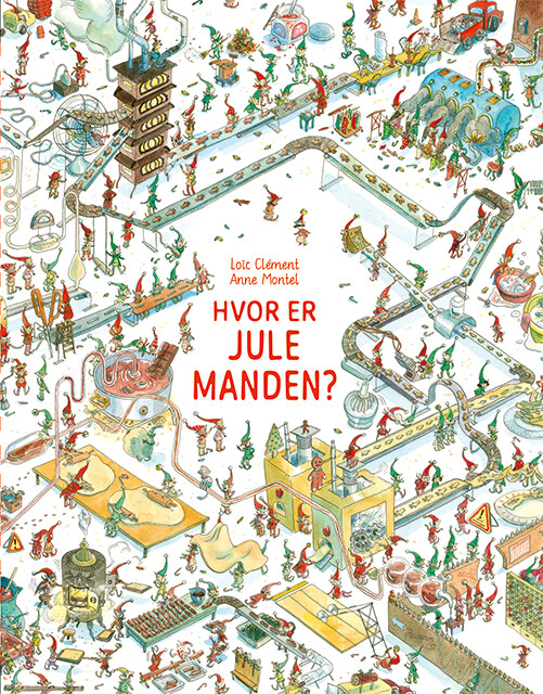 Hvor Er Julemanden? - Loic Clement - Bog