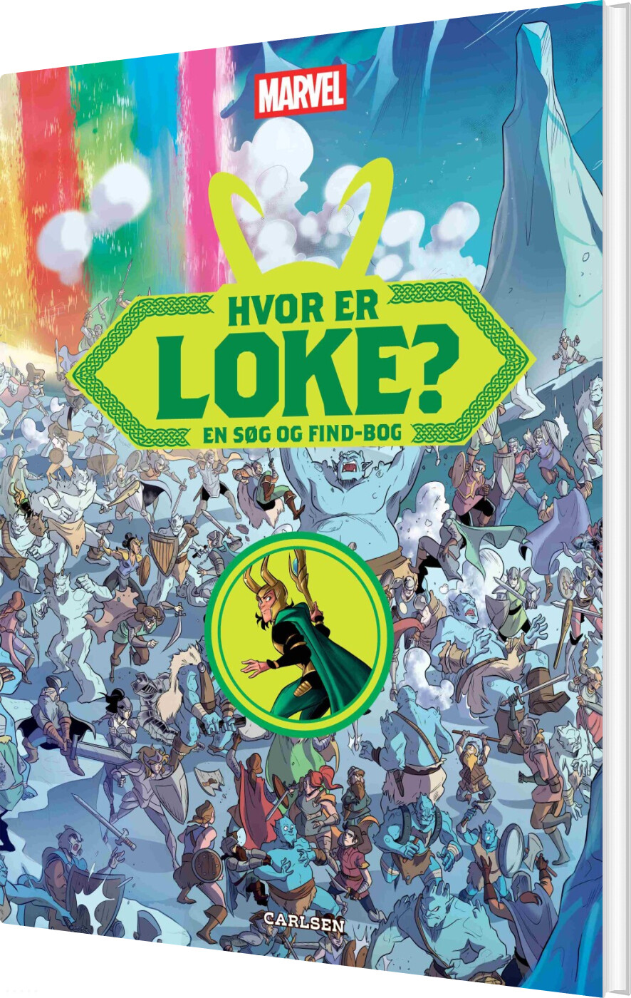 Hvor Er Loke? En Søg Og Find-bog - Bog