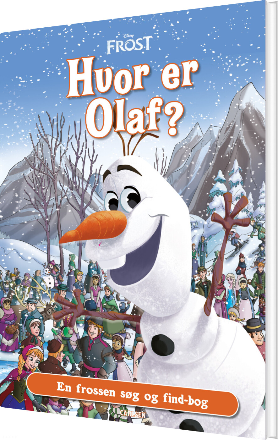 Hvor Er Olaf? En Søg Og Find-bog - Disney - Bog