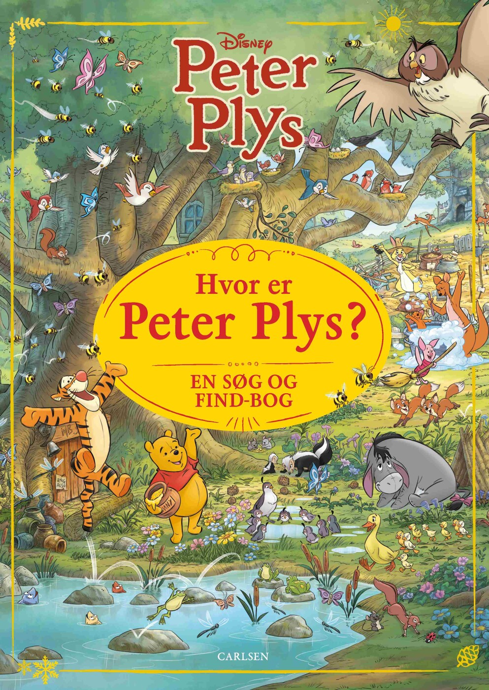 Hvor Er Peter Plys? En Søg Og Find-bog - Bog