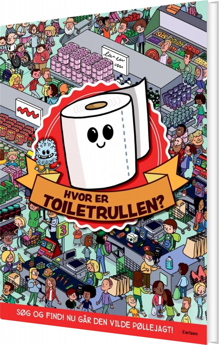 Billede af Hvor Er Toiletrullen? - Diverse - Bog hos Gucca.dk