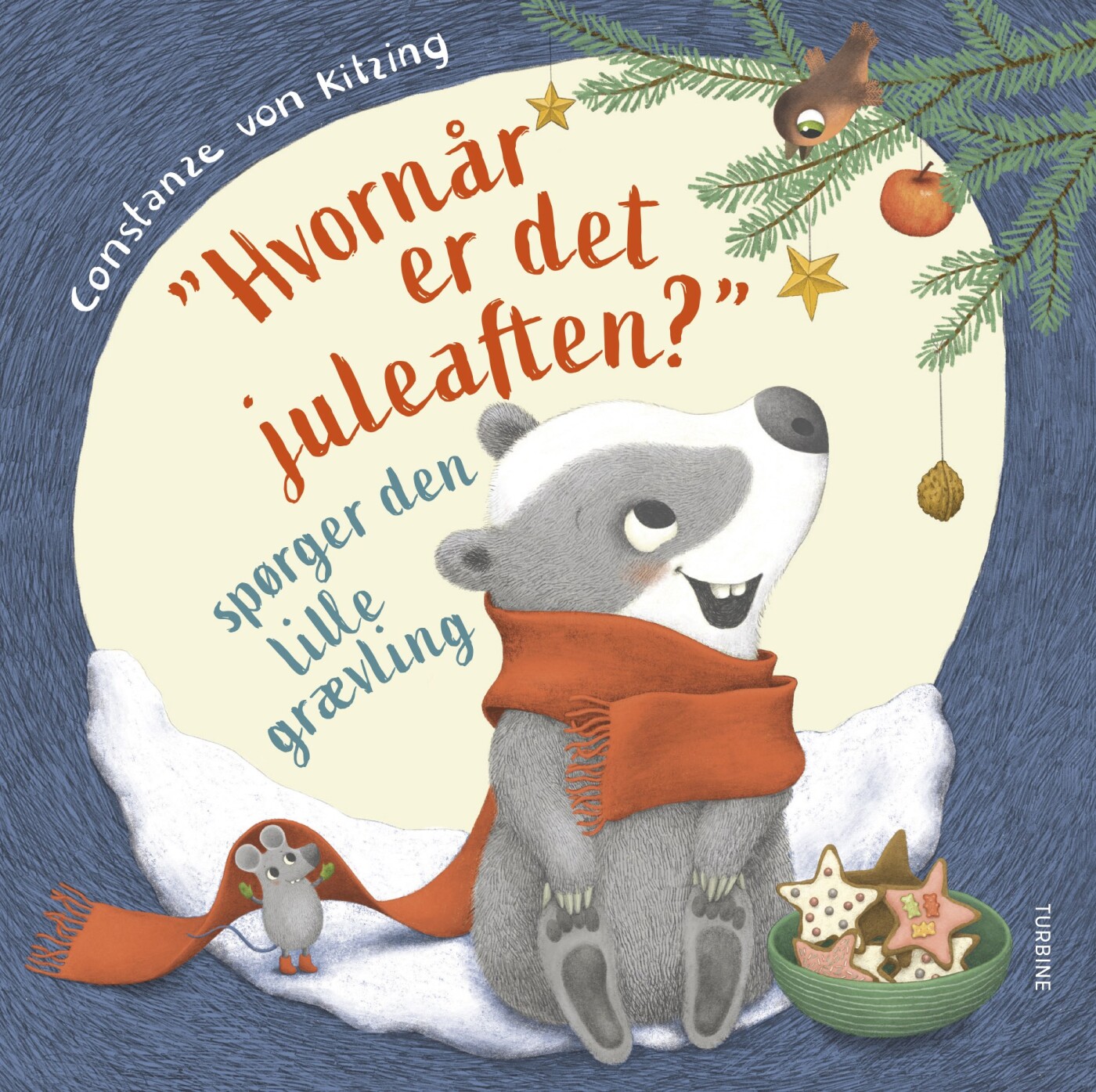 Billede af Hvornår Er Det Juleaften? Spørger Den Lille Grævling - Constanze Von Kitzing - Bog