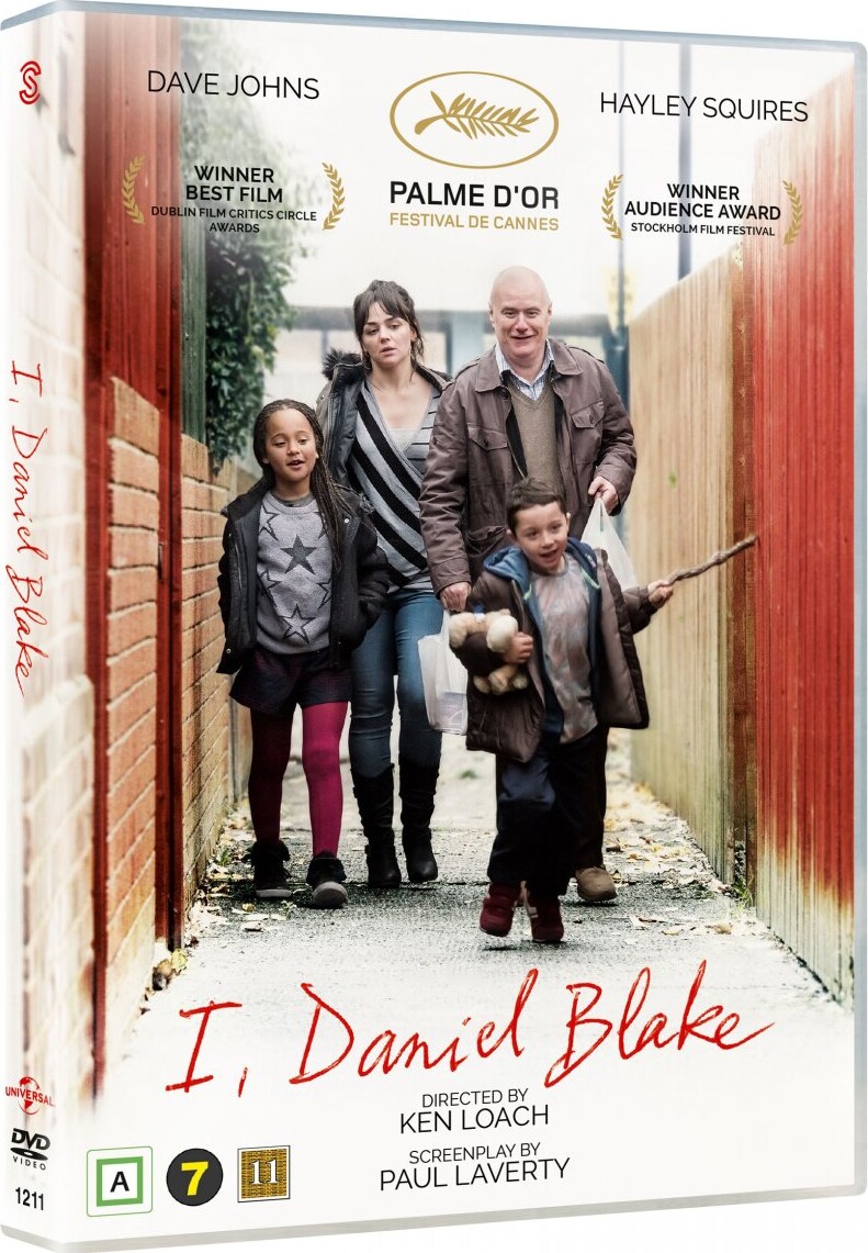 Jeg, Daniel Blake / I, Daniel Blake - DVD - Film