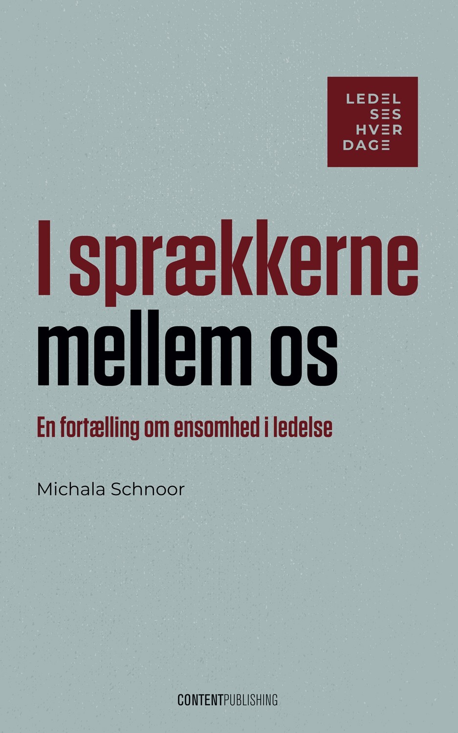 I Sprækkerne Mellem Os - Michala Schnoor - Bog