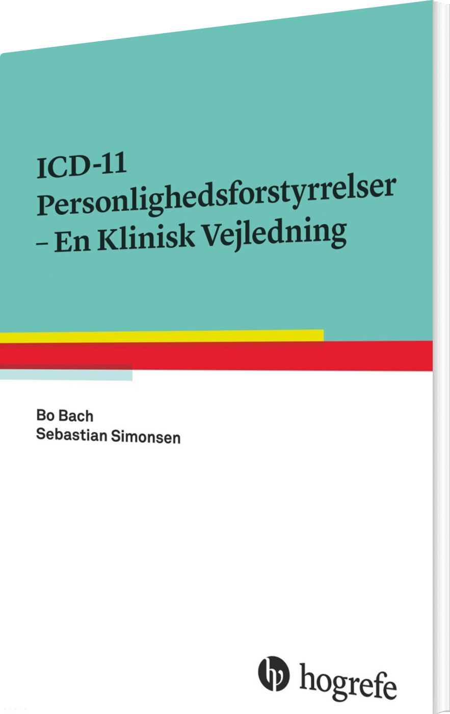 Billede af Icd-11 Personlighedsforstyrrelser - Sebastian Simonsen - Bog