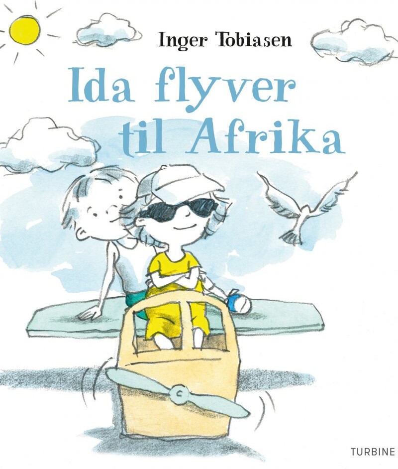 Billede af Ida Flyver Til Afrika - Inger Tobiasen - Bog hos Gucca.dk