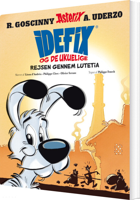 Idefix Og De Ukuelige 2: Rejsen Gennem Lutetia - Lison Dandréa - Bog