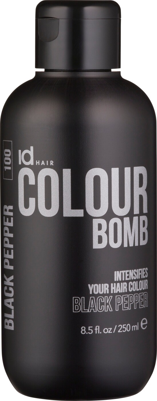 Billede af Id Hair - Colour Bomb - 100 Black Pepper 250 Ml