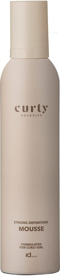 Billede af Id Hair - Curly Xclusive Strong Definition Mousse - 250 Ml hos Gucca.dk