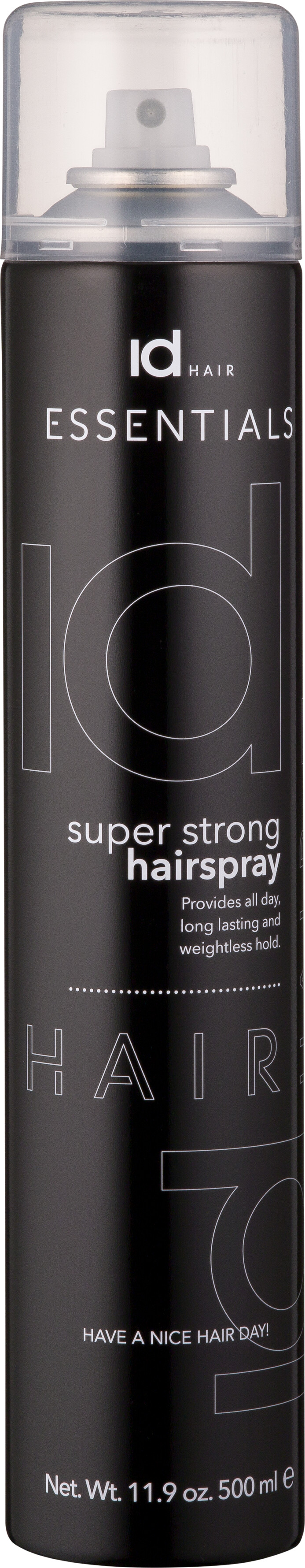 Billede af Id Hair - Essentials Super Strong Hair Spray 500 Ml hos Gucca.dk