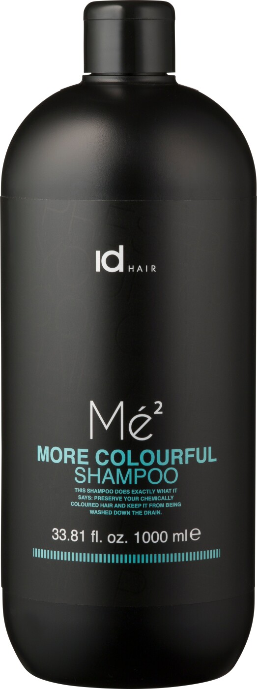 Se Id Hair - Mé2 More Colourful Shampoo Til Farvet Hår 1000 Ml hos Gucca.dk