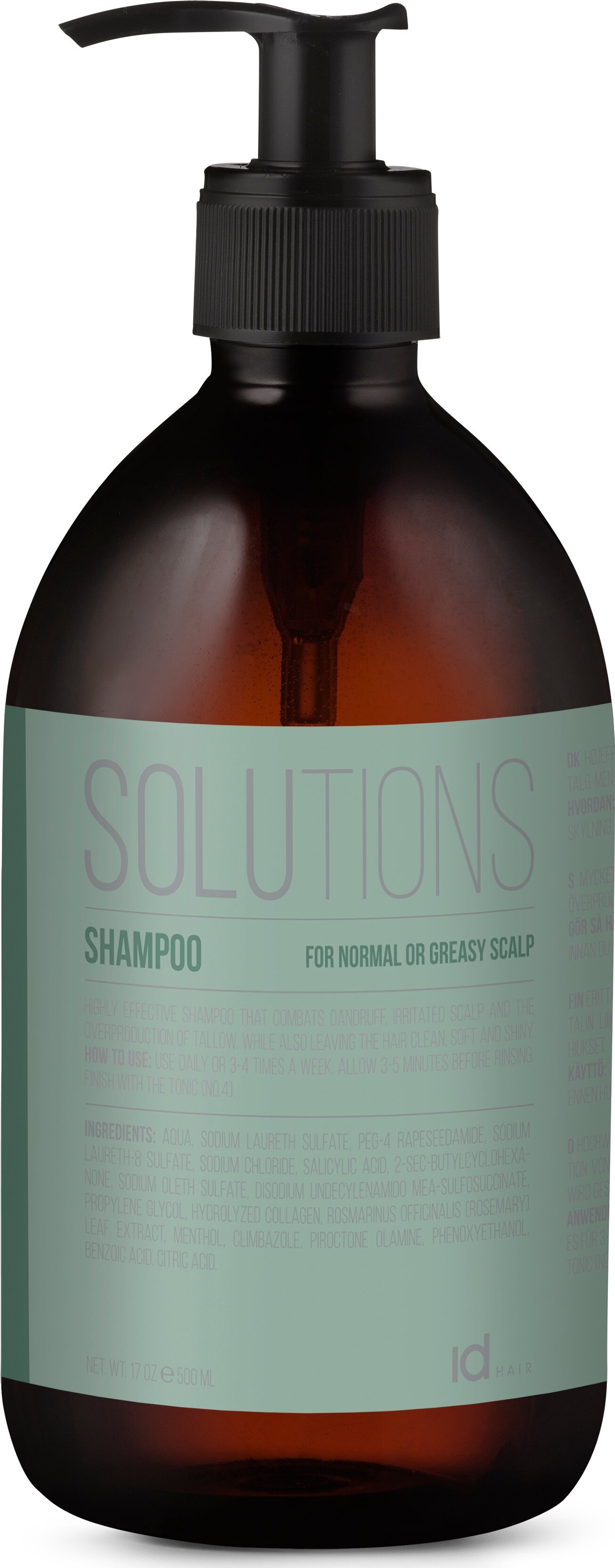 Billede af Id Hair - Solutions Shampoo No. 1 - 500 Ml hos Gucca.dk