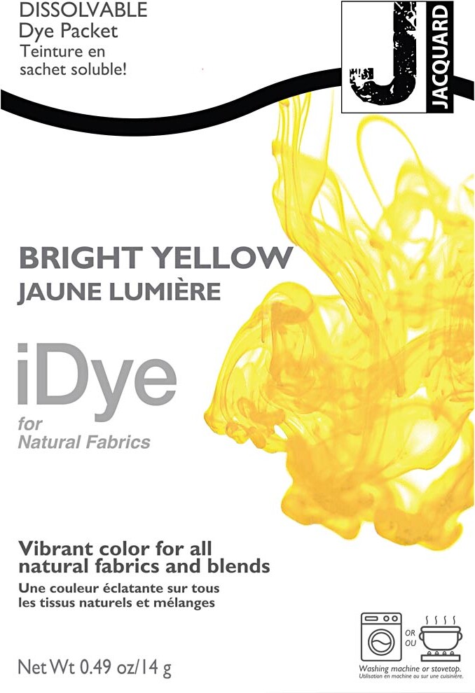 Idye Naturtekstiler - Bright Yellow - 14 G