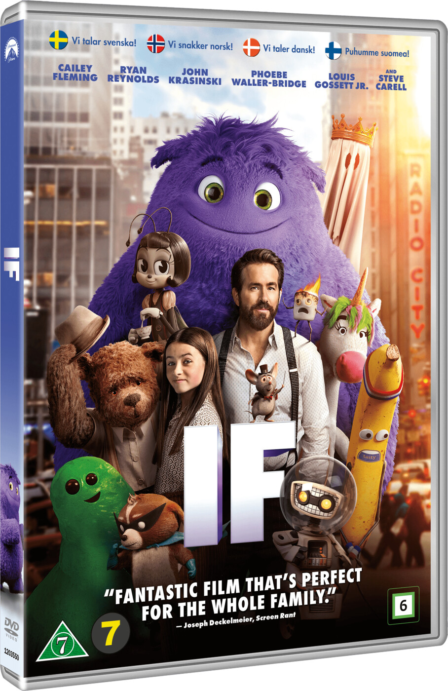 If - Fantasivenner - DVD - Film