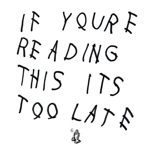 Drake - If You're Reading This It's Too Late - CD