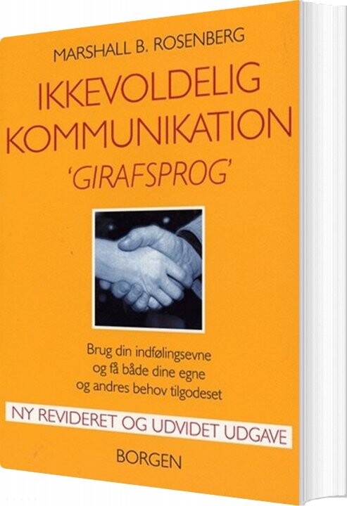 Ikkevoldelig Kommunikation – Girafsprog – Marshall B. Rosenberg – Bog