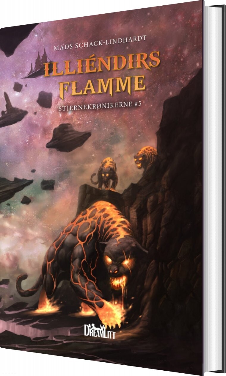 Billede af Illiéndirs Flamme - Stjernekrønikerne 5 - Mads Schack-lindhardt - Bog