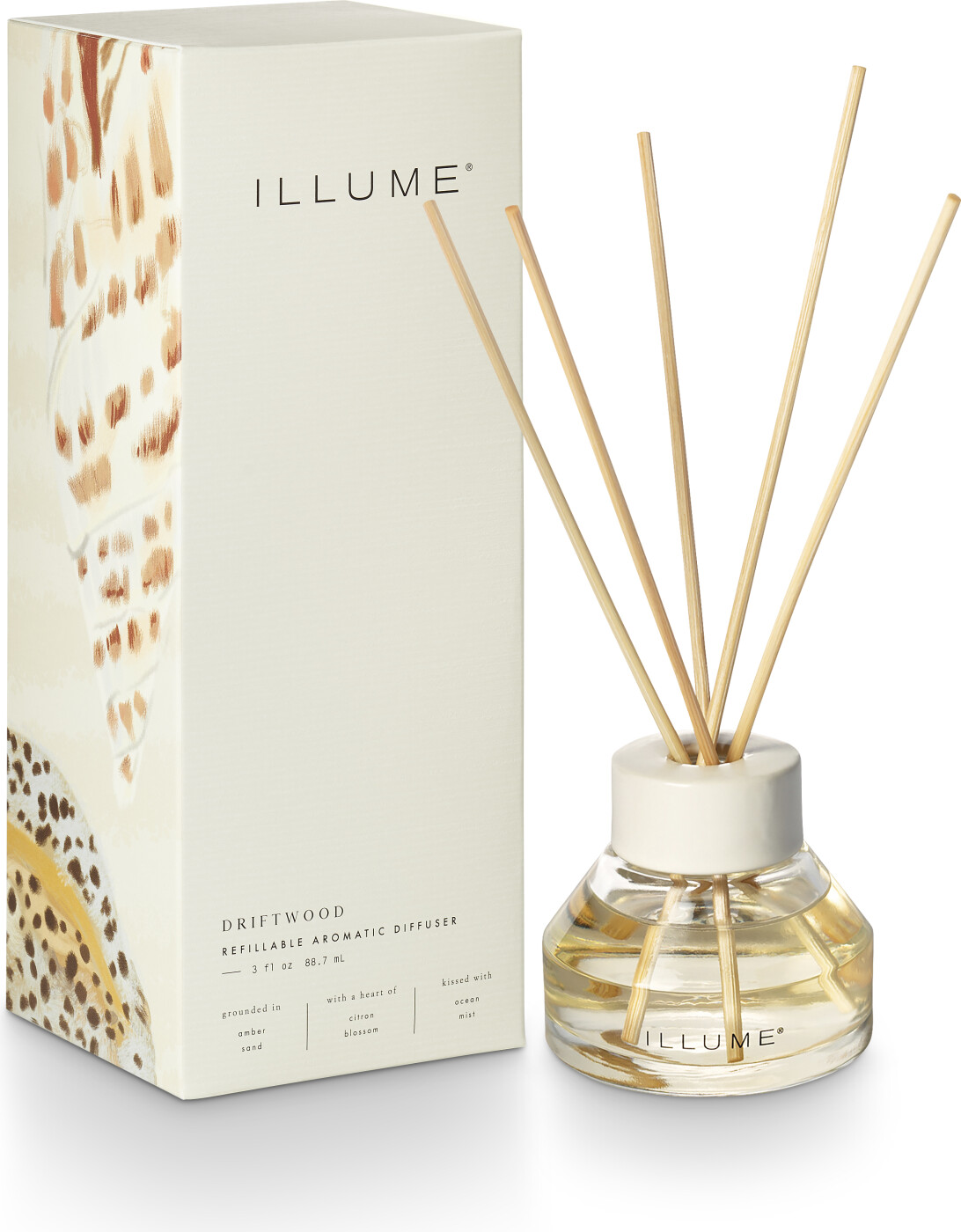 Illume - Duftpinde - Driftwood - 88,7 Ml